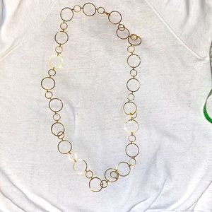 “Circles” Costume Jewelry Necklace